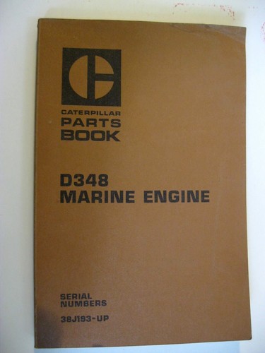 Caterpillar d348 1975 motore - d348,