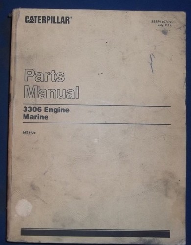Cat caterpillar manuale parti - manuale,