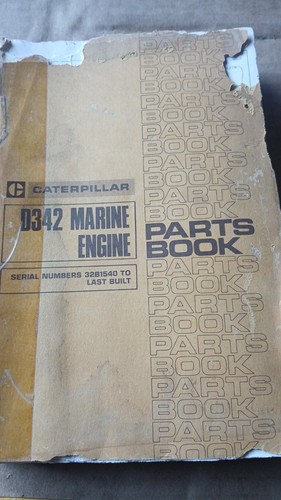 Libretto ricambi motore marino