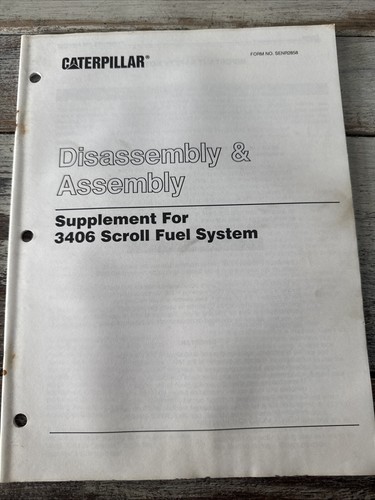 Caterpillar 3406 scroll fuel - caterpillar,