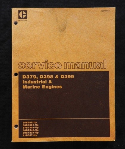 Caterpillar d379 d398 d399 - caterpillar,