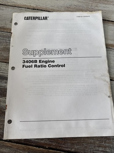 Caterpillar 3406b controllo - caterpillar,