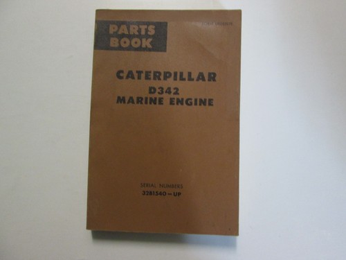 Libretto ricambi motore marino